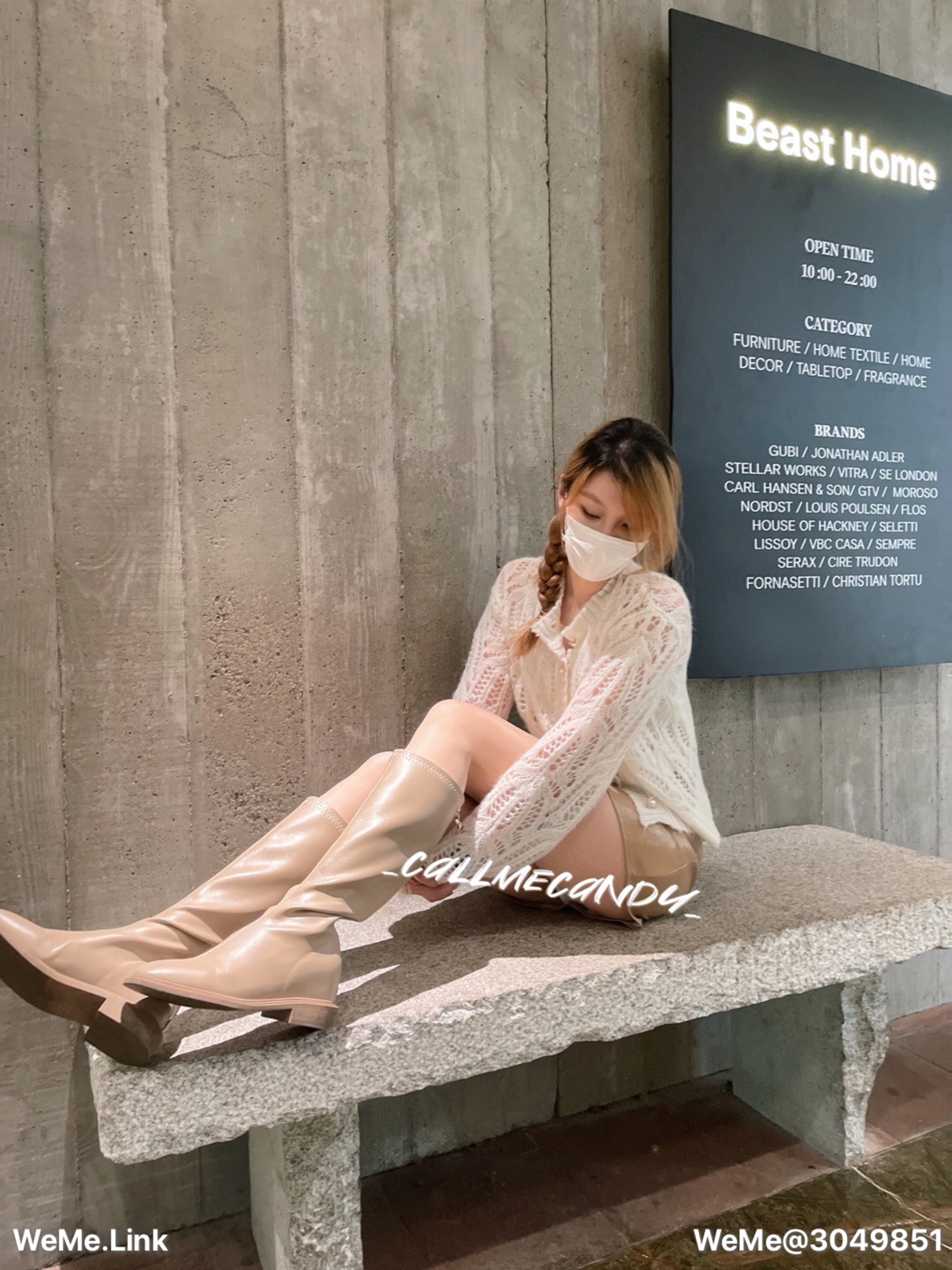 017.Callmecandy – 白嫩双腿 0